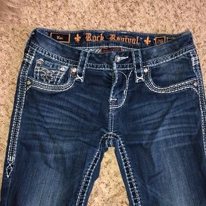 Rock revival straight jeans